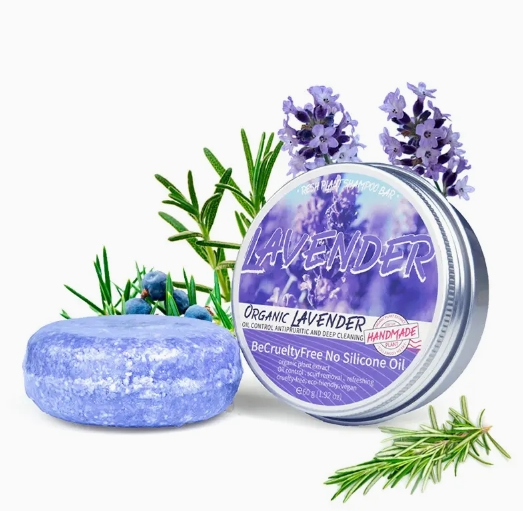 Natural Lavender Shampoo Bar