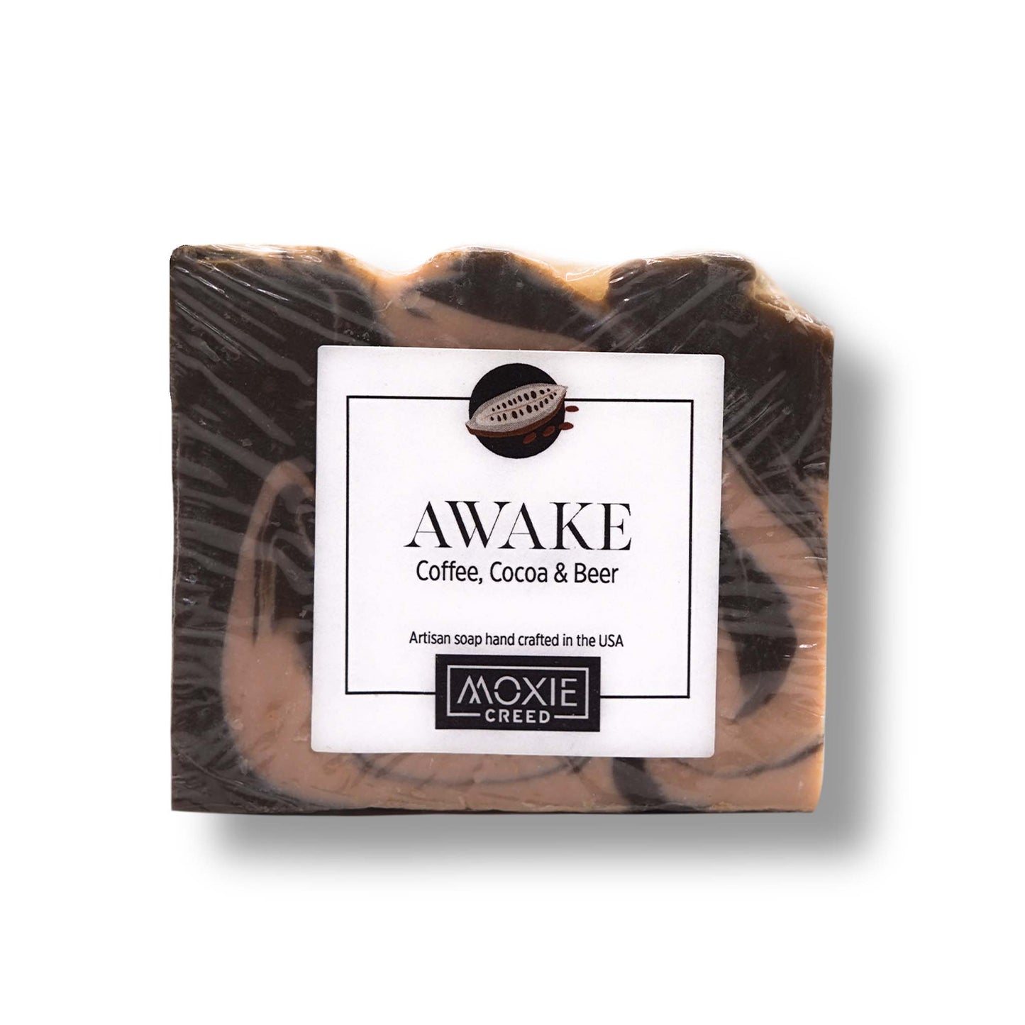 Awake Coffee, Cocoa & Beer Soap