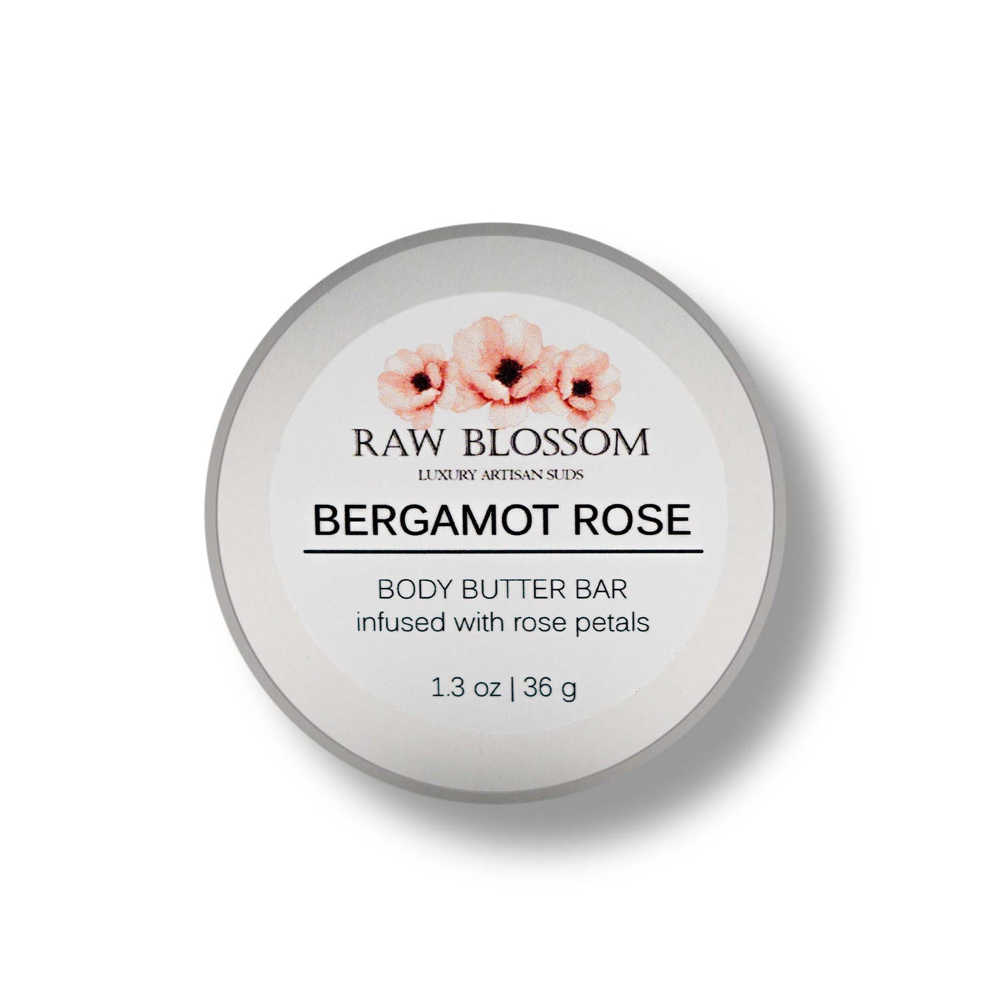 Bergamot Rose Body Butter Bar