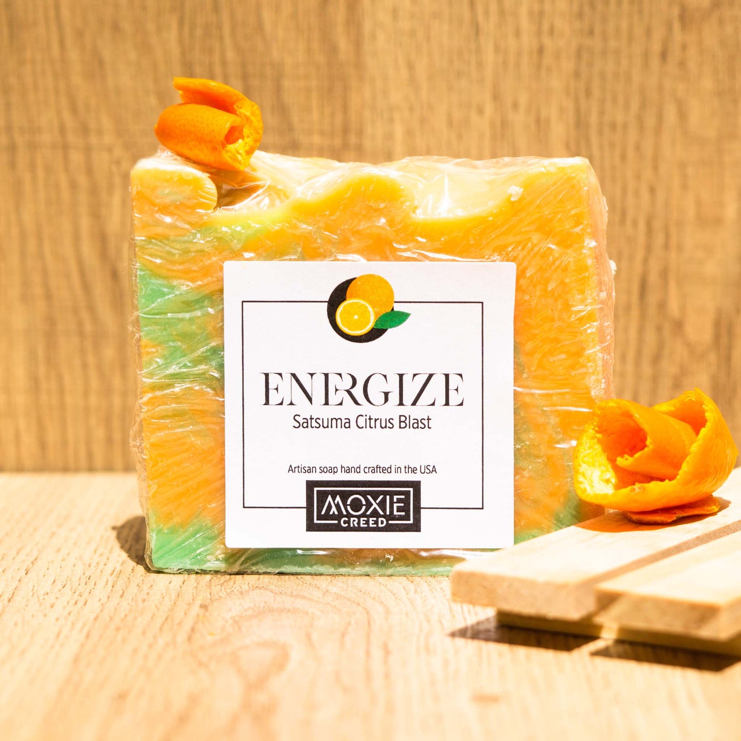 Energize Olive Oil Soap - Satsuma Citrus Blast