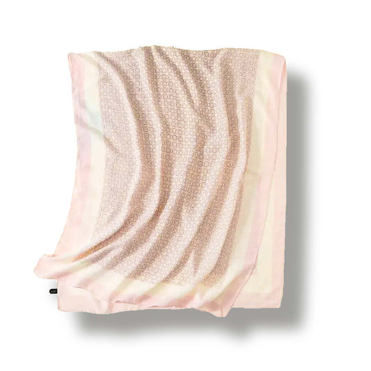 Classic Printed Shawl - Pink