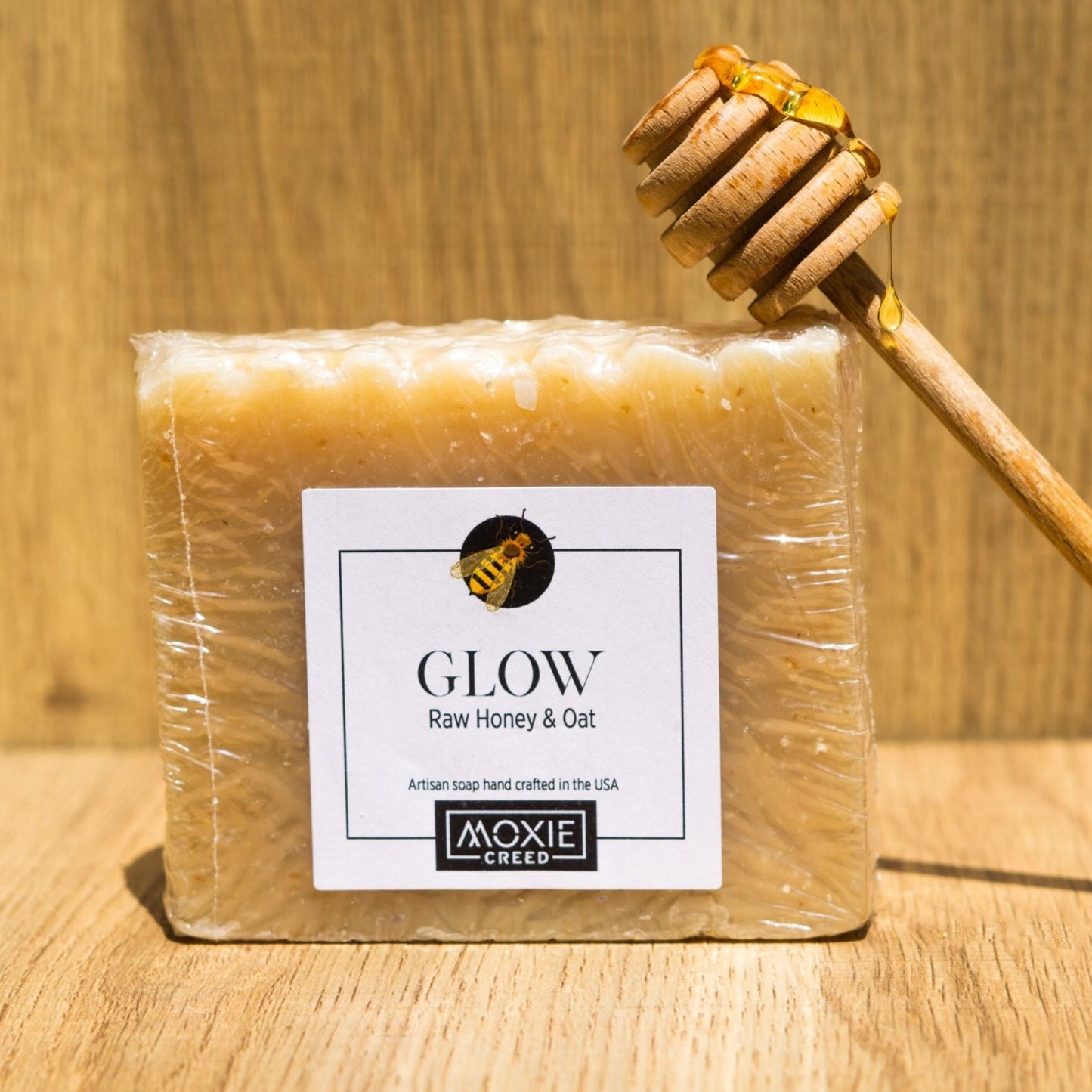 Glow Raw Honey & Oat Soap