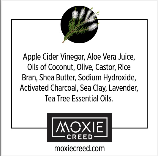 Detox Soap - Charcoal & Tea Tree
