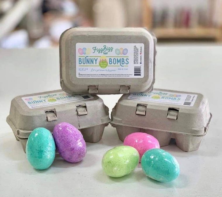 Egg Bath Bombs