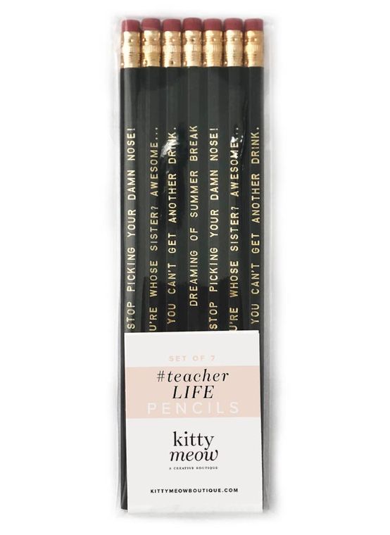 Teacher Life Pencil Pack