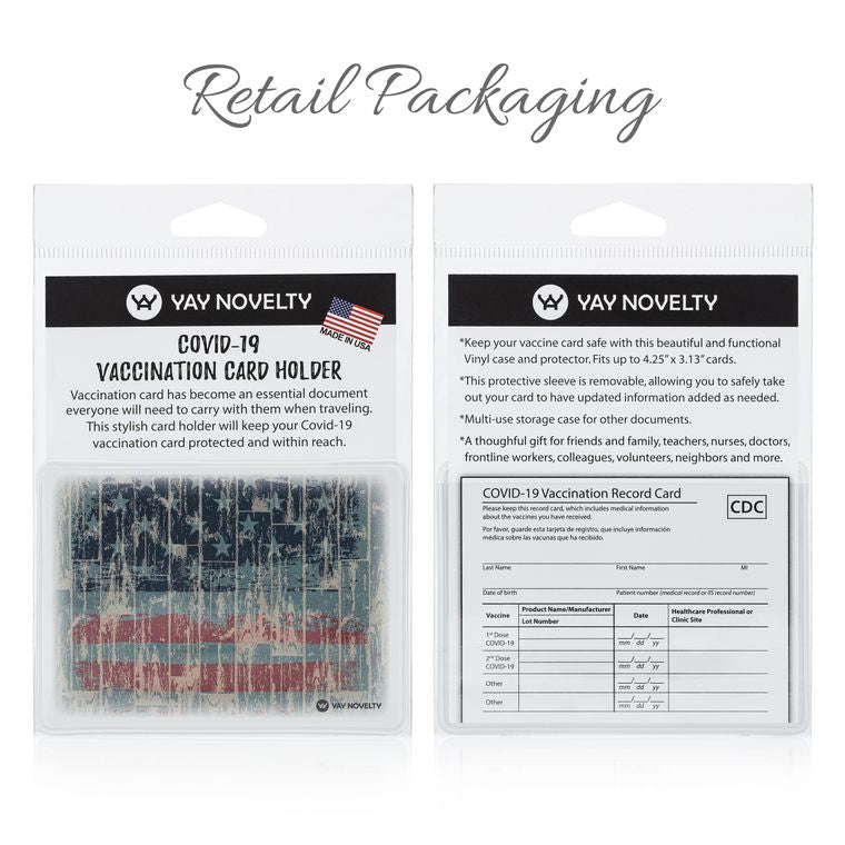 Vaccination/ID Card Holder - Camouflage