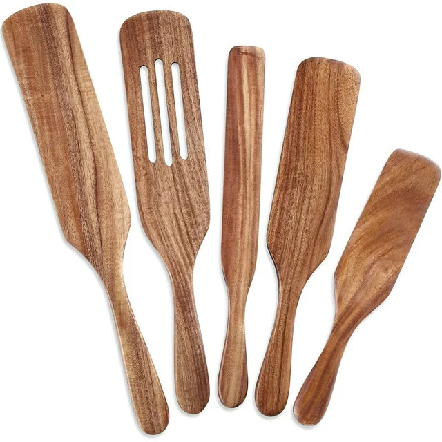 Service with Style - Acacia Wood Cookware Set