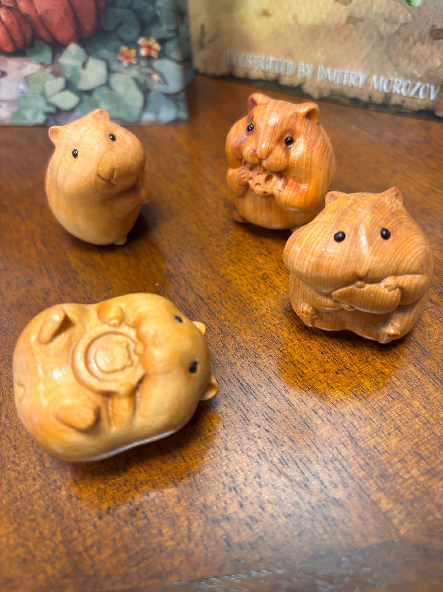 Toofer & The Giblet wooden figures set of 4