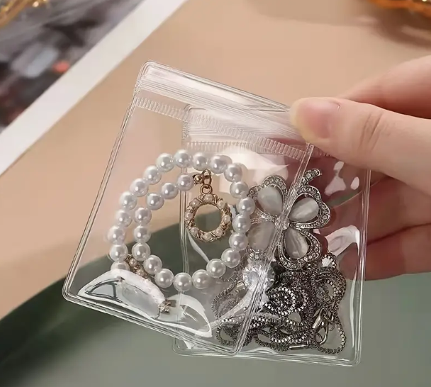 Transparent Jewelry Storage Bags