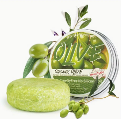 Natural Olive Oil Shampoo Bar