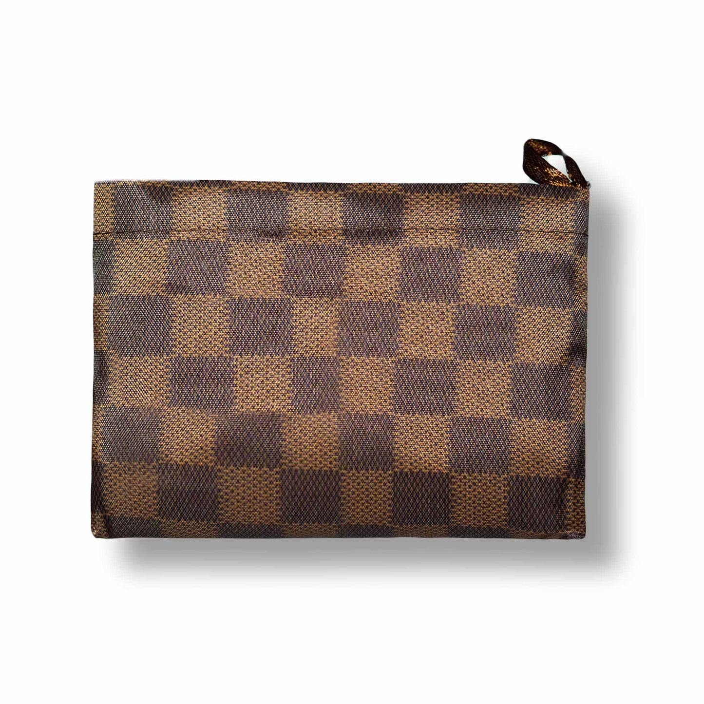 Tuck Away Chic Tote - Brown Patterned Tote Bag