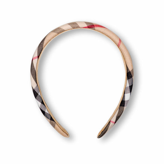 Top It Off Plaid Headband