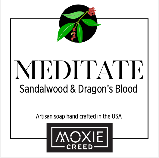 Meditate Cocoa Butter Soap -Sandalwood & Dragon's Blood