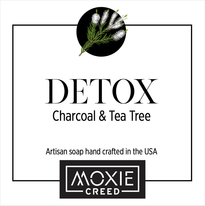 Detox Soap - Charcoal & Tea Tree