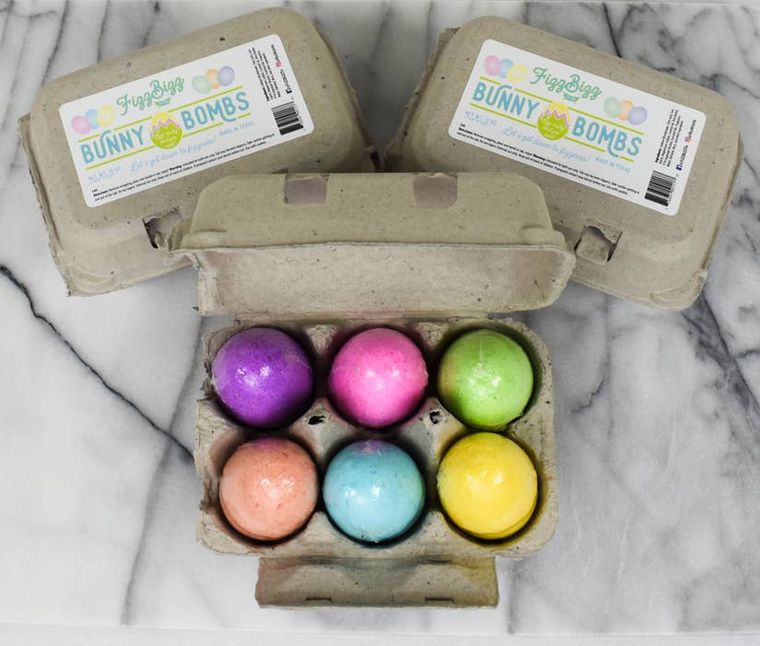Egg Bath Bombs