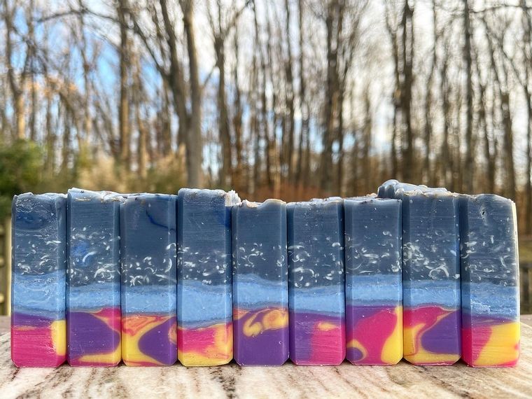 Indiana Nights Sweet Soap with Honeysuckle, Rose, and Peony